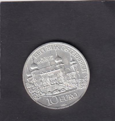 Beschrijving: 10 Euro CASTLE ARTSTETTEN